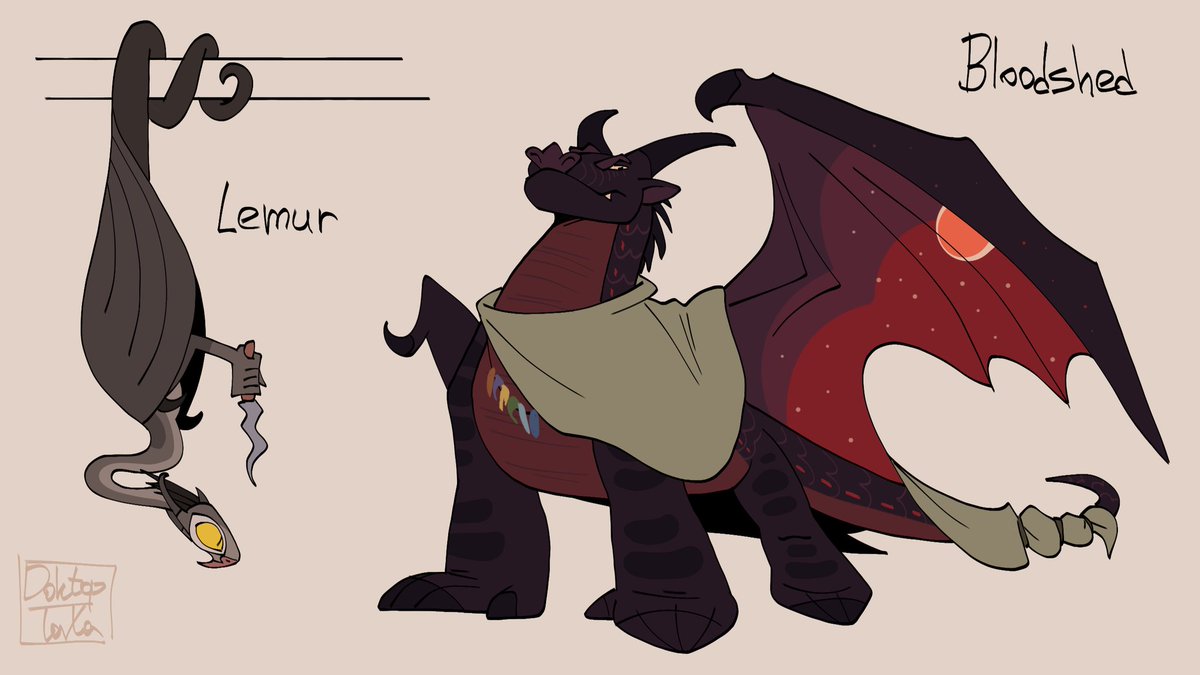 The hybrid prince spoilers
.
.
.
Since I'm back I wanted to share another bunch of designs for THP characters... Thanks for all engagement with previous ones hehehe #wingsoffire