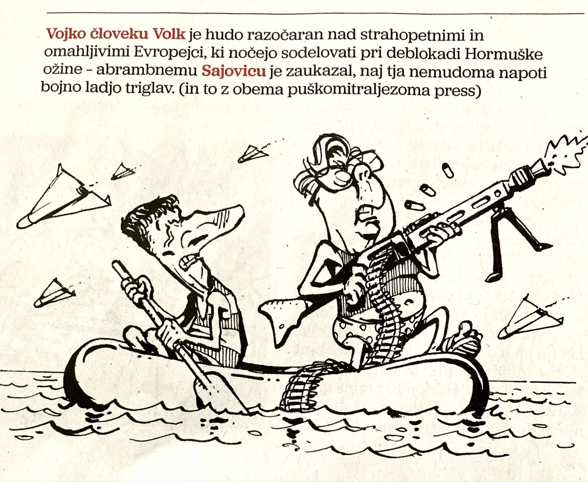 Lepi, samozagledani volk, majhennič 🤔 Ne vem kdo je večji ljubitelj avtoritarnosti in orožja🤷‍♂️