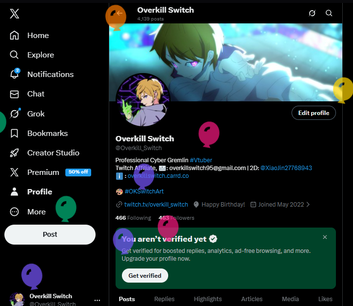 Overkill Switch tweet media