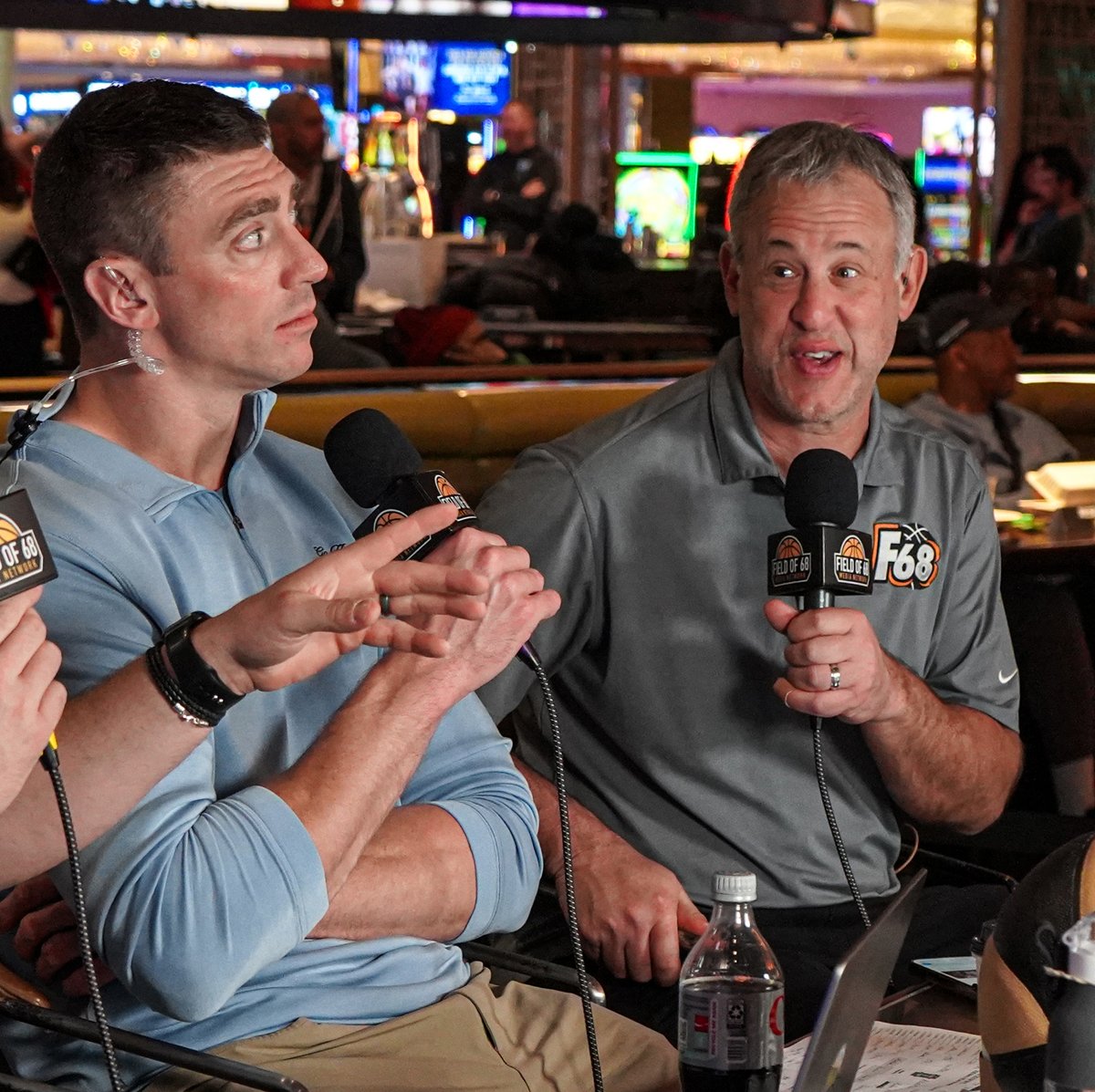 TheFieldOf68's tweet photo. 28 hours on-air. 18 surprise guests. Wall-to-wall hoops 🏀

Thank you to EVERYONE who tuned in or joined us from the @BetMGM Sportsbook at MGM National Harbor! 👏

If you missed ANY of our coverage ⬇️
https://t.co/wQFugS6pkx https://t.co/RgMhozz3nH