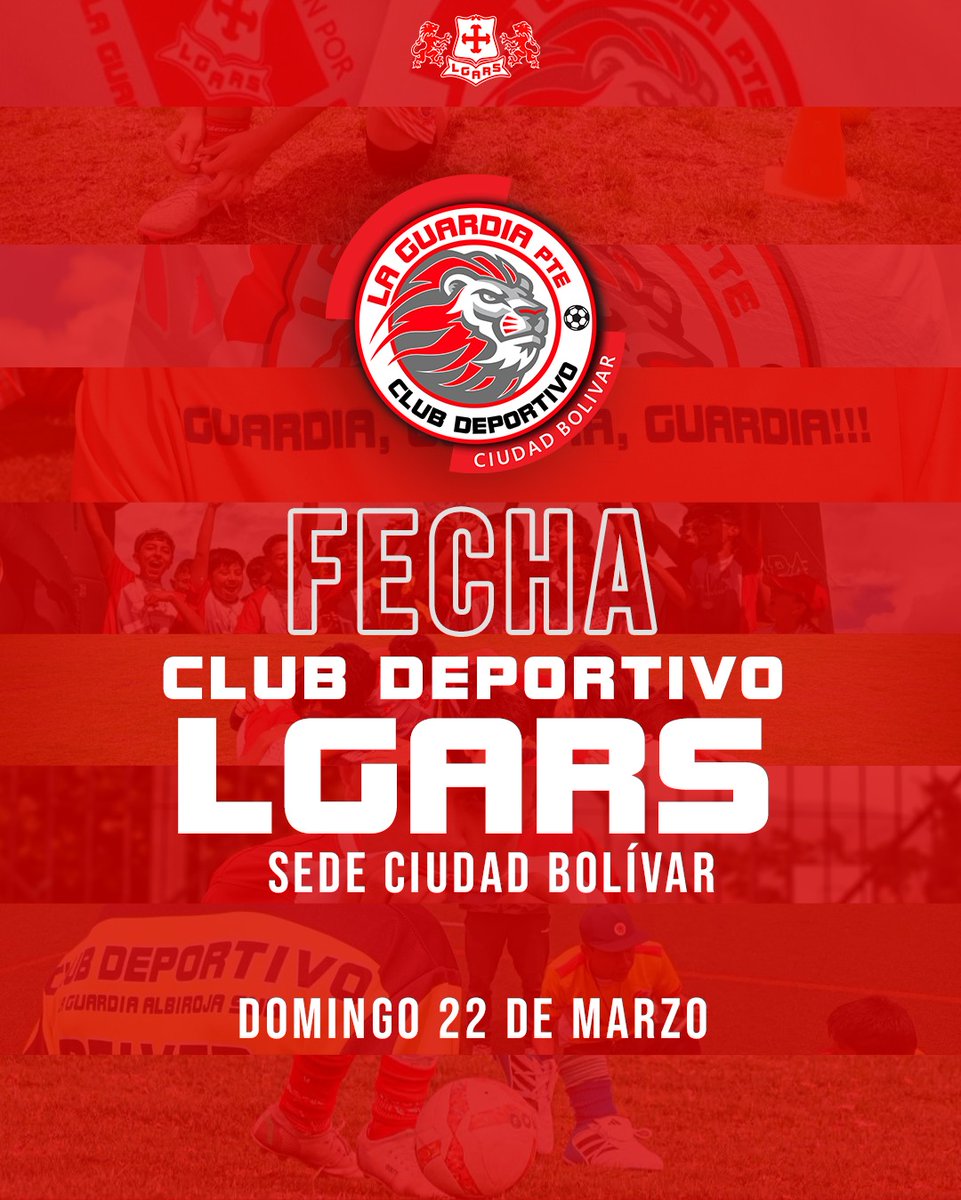 lgars_club's tweet photo. 📅 Agendate con la fecha de competición del Club Deportivo LGARS sede Ciudad Bolivar, Vamos Todos Juntos 🇮🇩⚽.
#lgars #clubdeportivolgars https://t.co/CBSr0Ia2MK