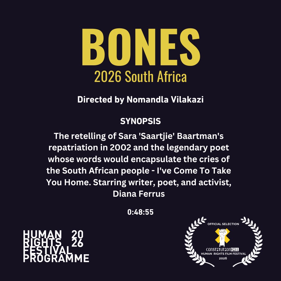 MmabathoMontsho's tweet photo. @VisitConHill #HRFF2026 #ConHill #HumanRightsDay https://t.co/SJlnSw5dph