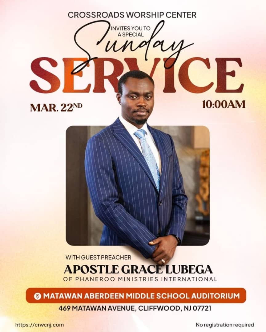 BarasaSamuel001's tweet photo. Mark your calendar and alarm tomorrow at 5:00PM EAT.

#ApostleGraceInNewJersey https://t.co/ItphZPZjuN