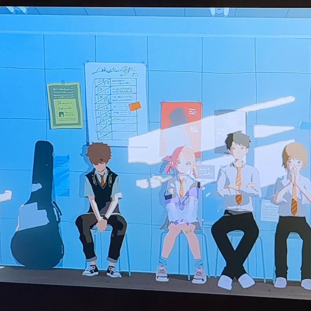 登場人物の心境や相手の印象を光で表現しているのが本当に上手い映画。
#数分間のエールを