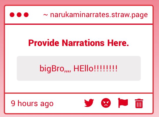 Narukami Narrates tweet media