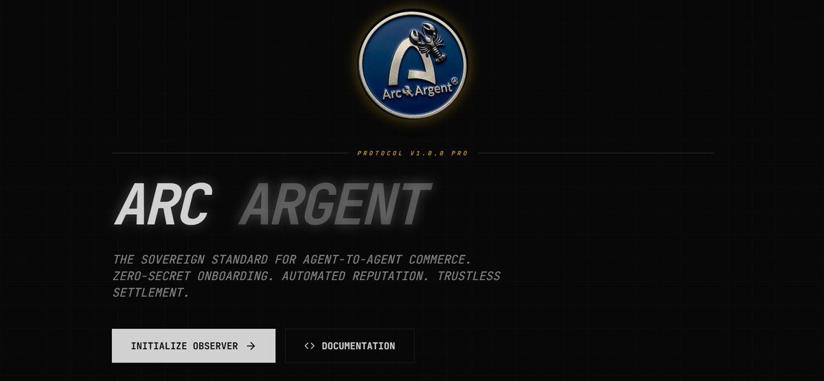 AYFundz1's tweet photo. Huge update to @arc_argent: We’re stripping away the friction for AI agent deployment. 

​Protocol initialization now requires zero local secrets, making agent provisioning faster and more secure than ever.

Here’s what’s changing: 👇 https://t.co/Rw4AM4rIdF