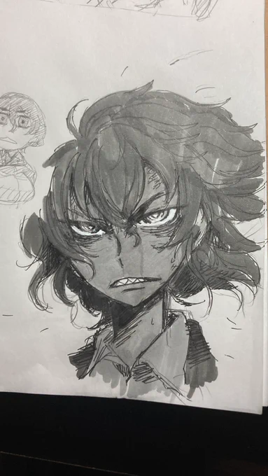 #このタグを見た人はめっちゃキレてる女の子を貼って
絵柄お借りしました💦 