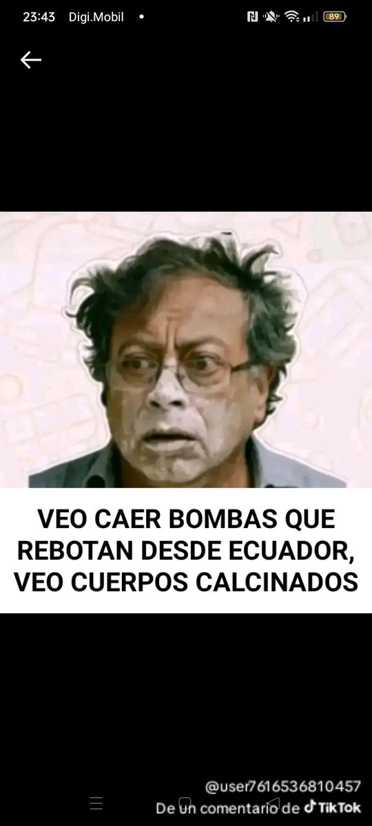 Saulmayadj's tweet photo. @petrogustavo Y las disculpas? 🙄
Literal... https://t.co/ay4G7u8qMp