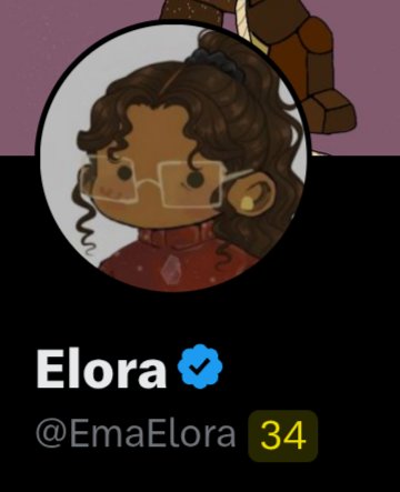 Elora tweet media