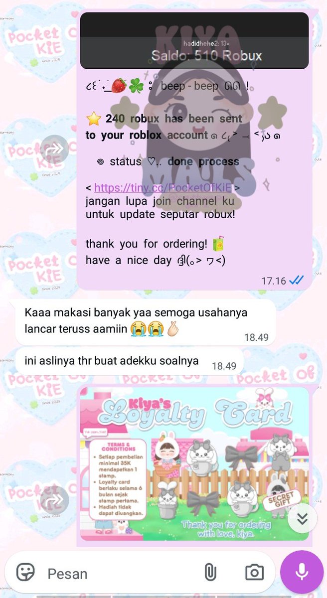 kie robux :3 💭🍡🧁 tweet media