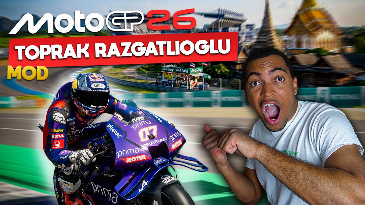 soap24yt's tweet photo. NOUVELLE VIDÉO !

Les grands début de Toprak Razgatlioglu sur MotoGP 26 MOD !
https://t.co/ODttThL5Hx https://t.co/0Q1SiHpLTJ