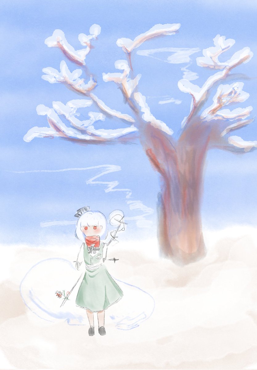 雪咲きの西行妖
