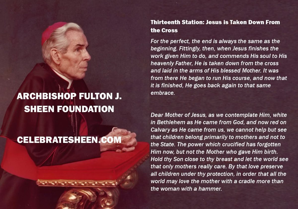 Archbishop Sheen tweet media