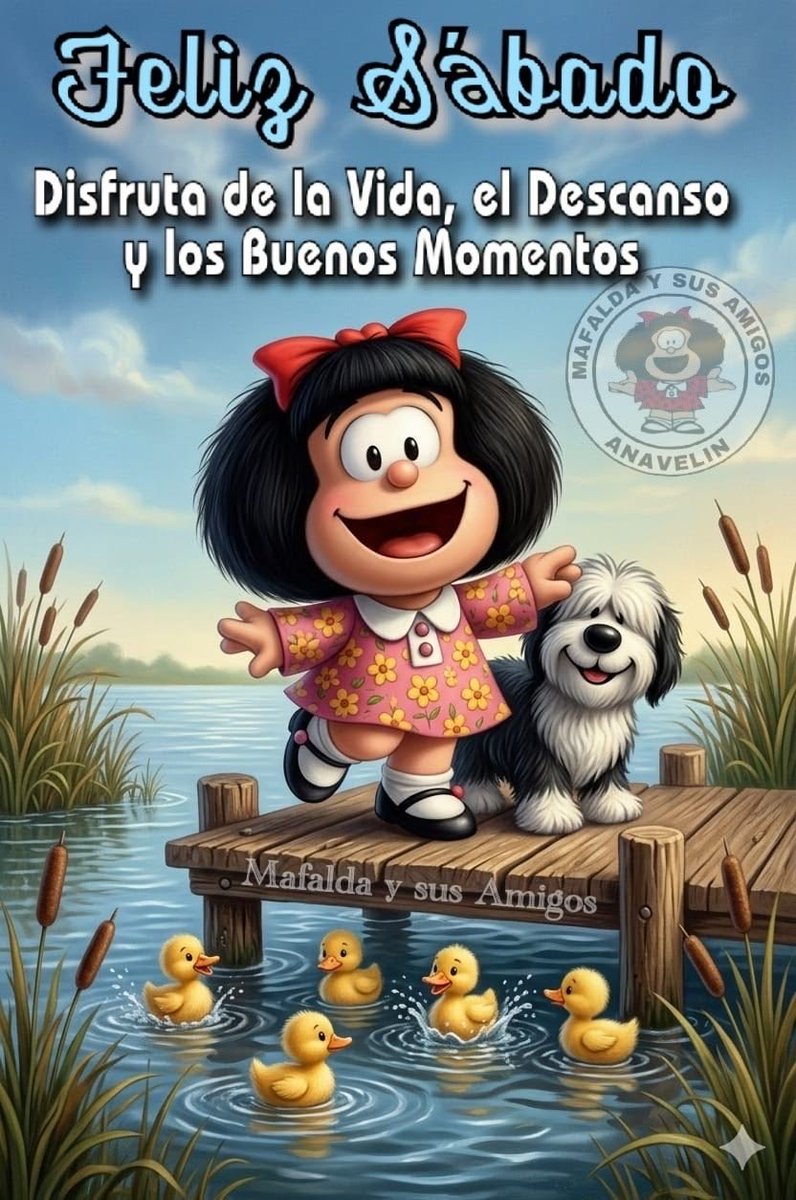 lululopezsalas's tweet image. Disfruta de la vida, el descanso y los buenos momentos. Que este fin de semana disfrutes con tus seres queridos . Les deseo #FelizSabadoATodos #MafaldaDice #Animo @cgf59 @sandritacorral @PatyAcevedo5 @fdodiaznaranjo