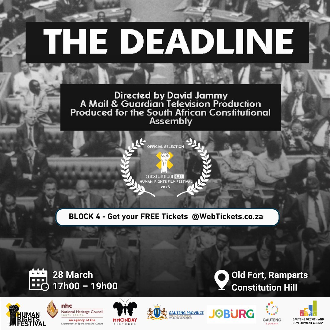 MmabathoMontsho's tweet photo. @VisitConHill #HRFF2026 #ConHill #HumanRightsDay https://t.co/fu6QWsLjBH