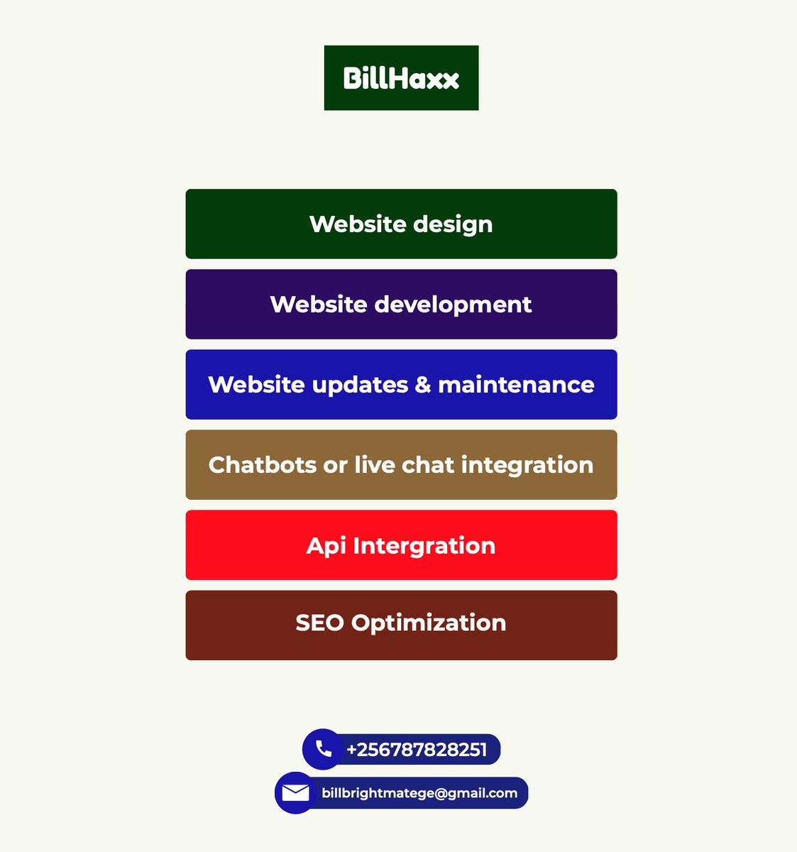 MBillbright's tweet photo. @YTheLittleSpoon Get a professional website for your business at an affordable price starting from under $200. Enjoy modern design, full functionality, and essential features tailored to help you grow online without breaking your budget. Contact me today. https://t.co/IUpVjJBoEx