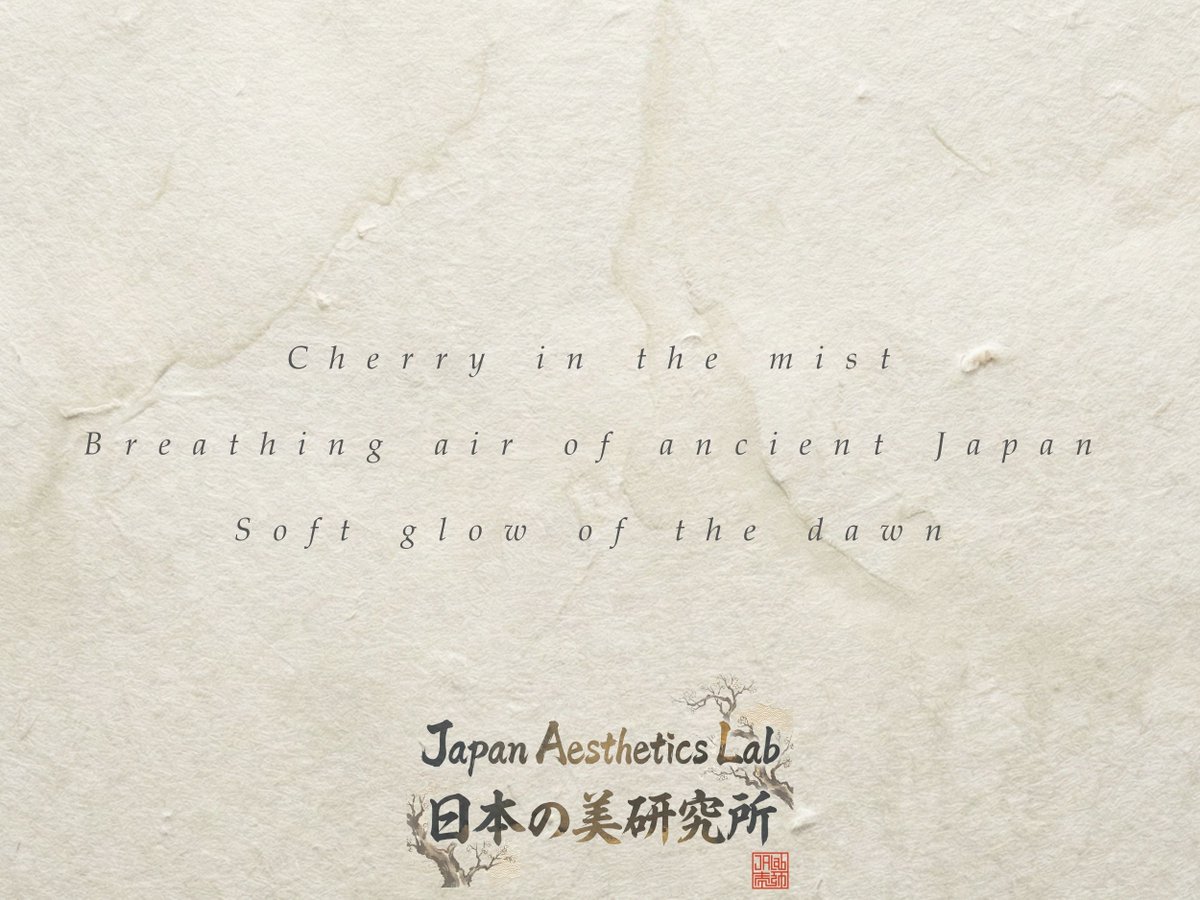 JALab_official's tweet photo. What do you feel?

[ THE STORY : Zen Verse ]
    Cherry in the mist
    Breathing air of ancient Japan
    Soft glow of the dawn

https://t.co/29RScuArFf

#Zen #JapaneseArt #Wallpaper #GooglePixel #iPhone #SamsungFrameTV #Minimalism #SmartHome #Aesthetic https://t.co/8vLXdqhWkI