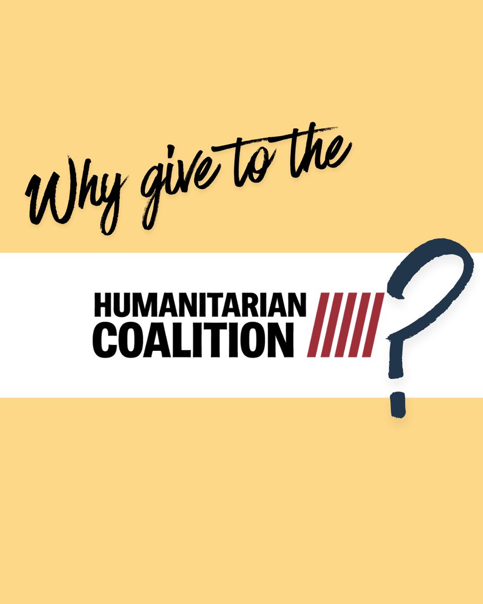 Humanitarian Coalition | Coalition Humanitaire tweet media