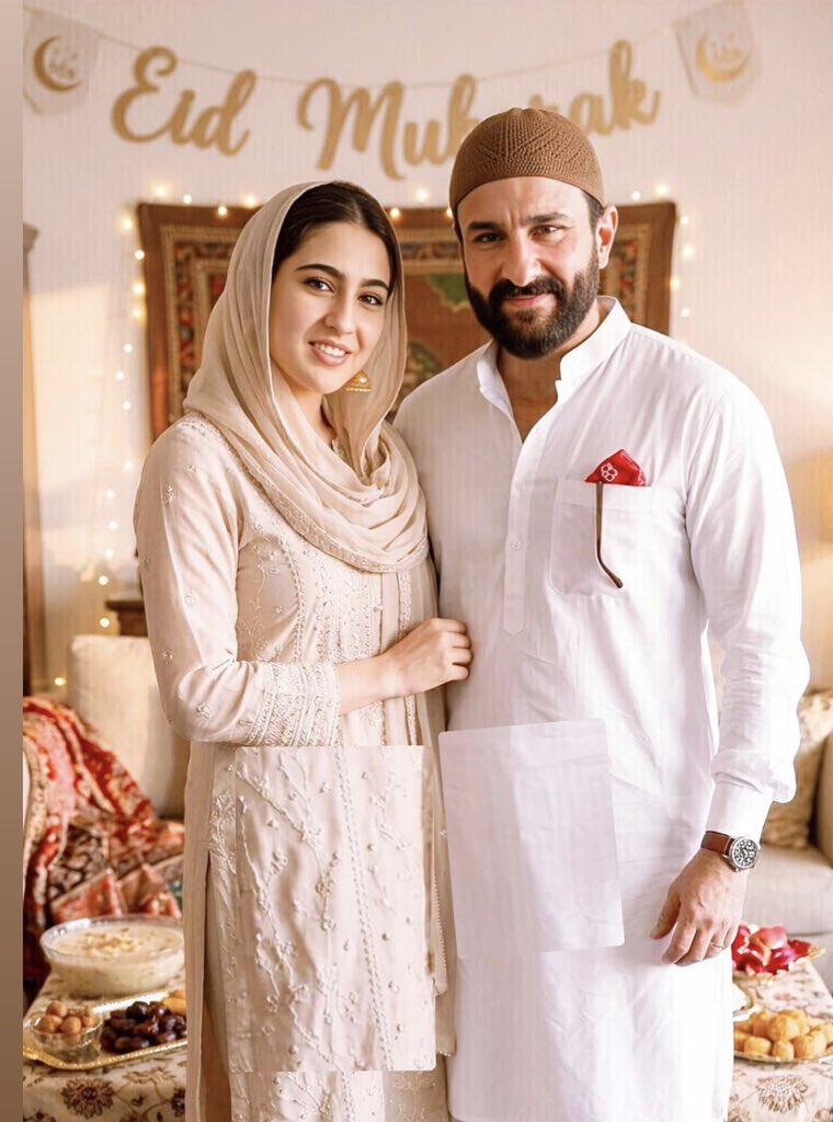 SaifAliKhanOff's tweet photo. Eid Mubarak 🌙❤️
Wishing happiness, good health, and prosperity to you and your loved ones. https://t.co/NOOKC2EC5q