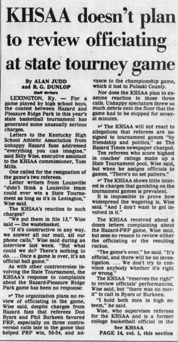 Kentucky High School Sports History tweet media