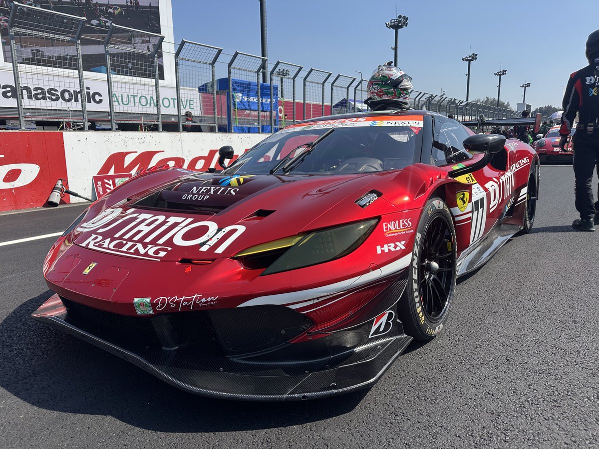 SuperTaikyu_STO's tweet image. ST-X #777 D'station Ferrari 296 GT3

総合、ST-Xクラスで2位表彰台を獲得🥈
S耐がFerrari 296 GT3 Evoの世界初表彰台だそうです🍾

#S耐 #スーパー耐久 #SuperTaikyu #モビリティリゾートもてぎ #ENEOS #BRIDGESTONE