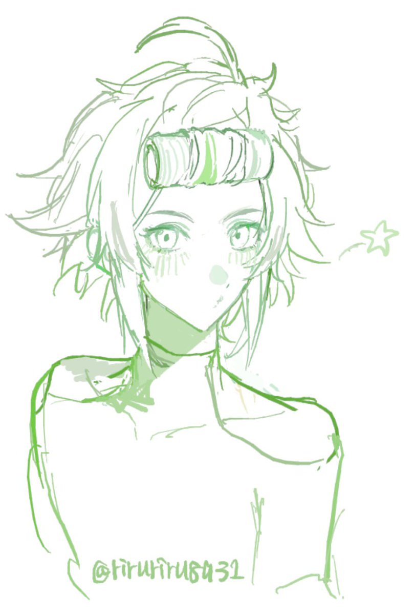 #絵ライぞ伊波   女子意識して描いた方が描きやすい、、、かも？