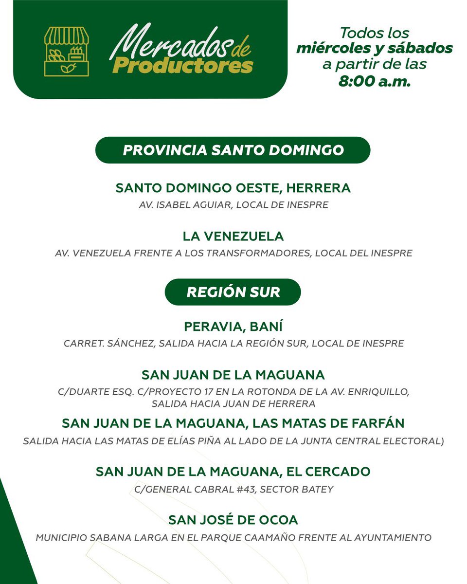 Instituto de Estabilización de Precios (INESPRE) tweet media