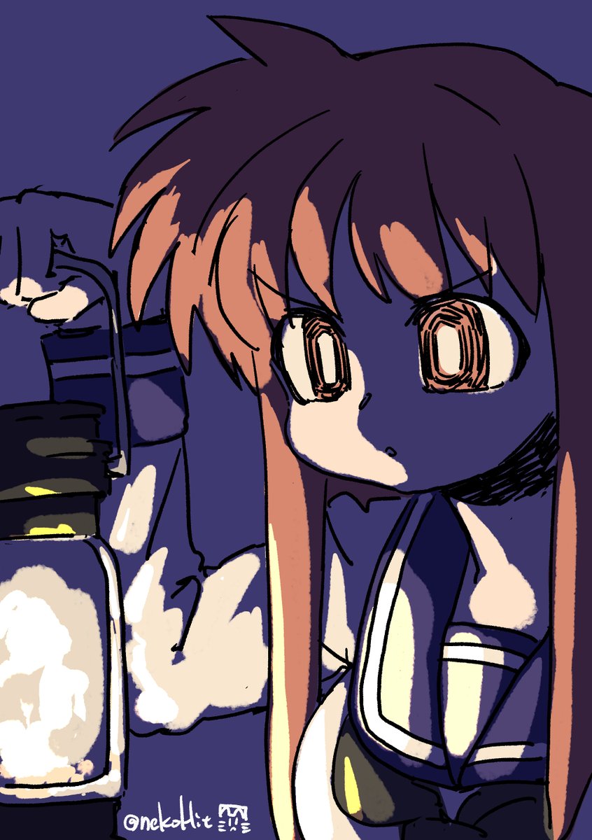 「女子高生」|猫の人@イベント申し込みはしたのイラスト