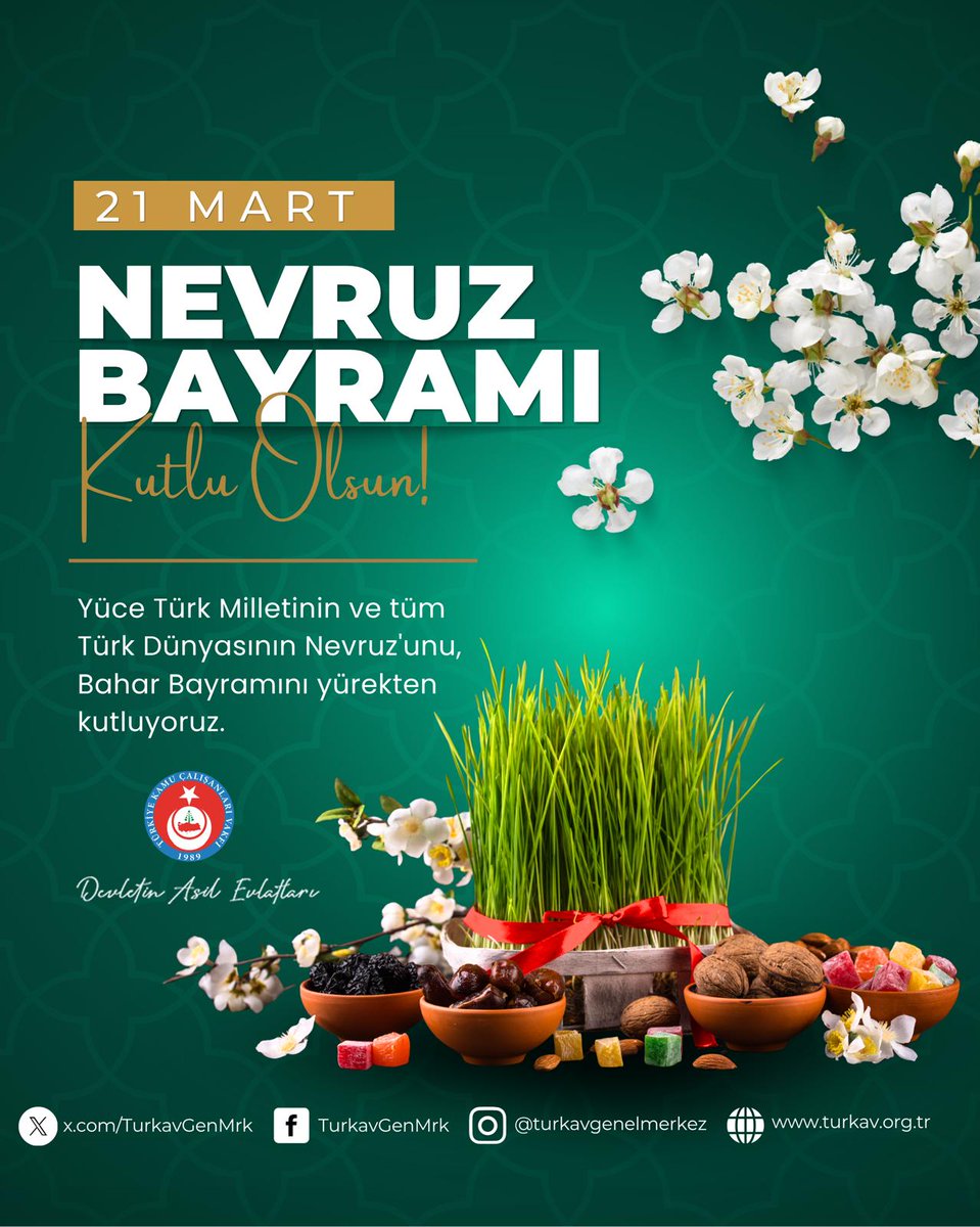 Türk'ün Bayramı #Nevruz Kutlu Olsun!