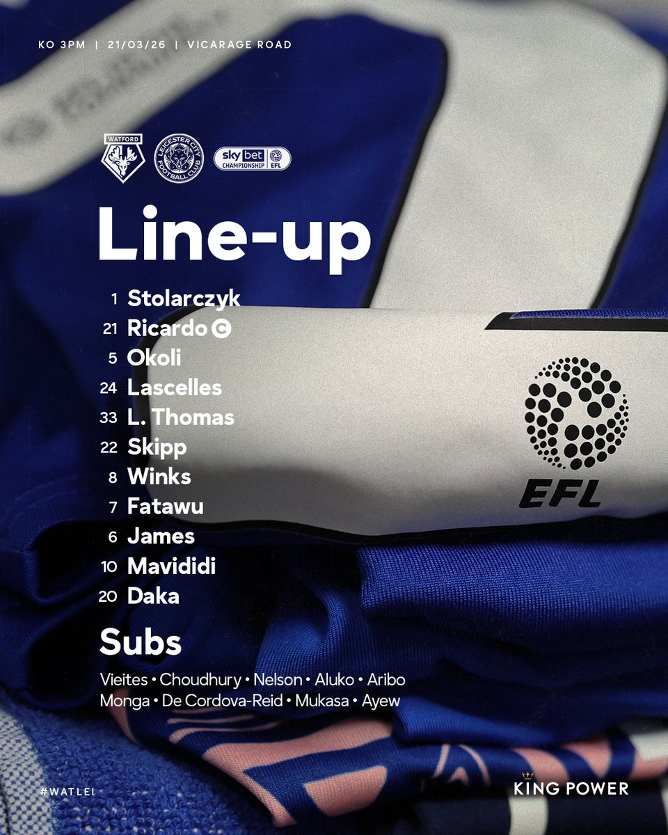 Leicester_GO's tweet photo. Hoy jugamos FOXES🦊💙 esto pinta muy muy feo, la carrera por salvarse es feroz y otra derrota más hoy nos desahucia.

🧱Lascelles atrás por Nelson gracias al desastre que montó la anterior jornada.

GANA GANA O GANA LEICESTER https://t.co/Mc7Gv62vMM