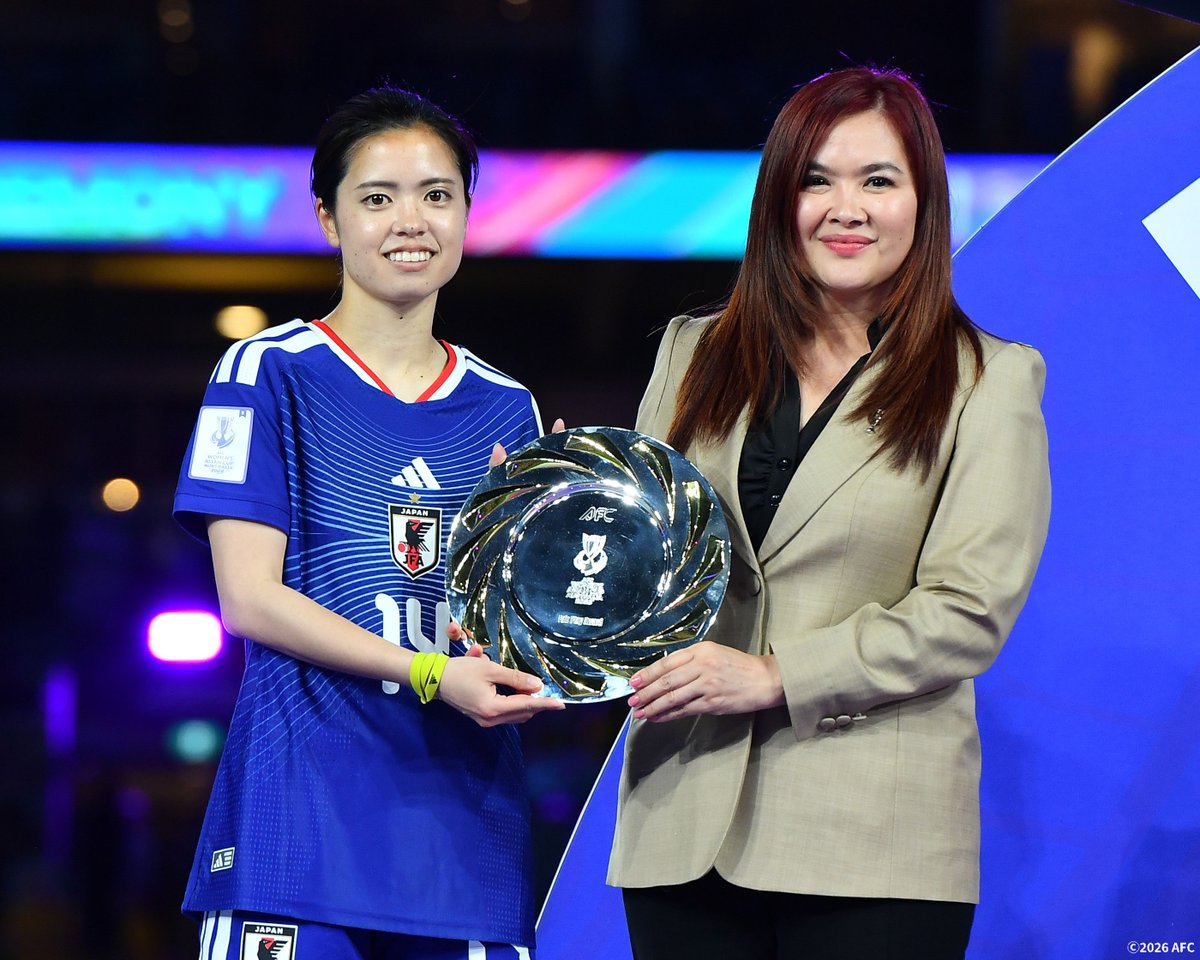 🏆AFC女子アジアカップオーストラリア2026 🎖フェアプレー賞