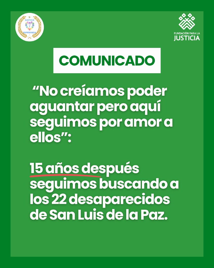 Fundación para la Justicia tweet media