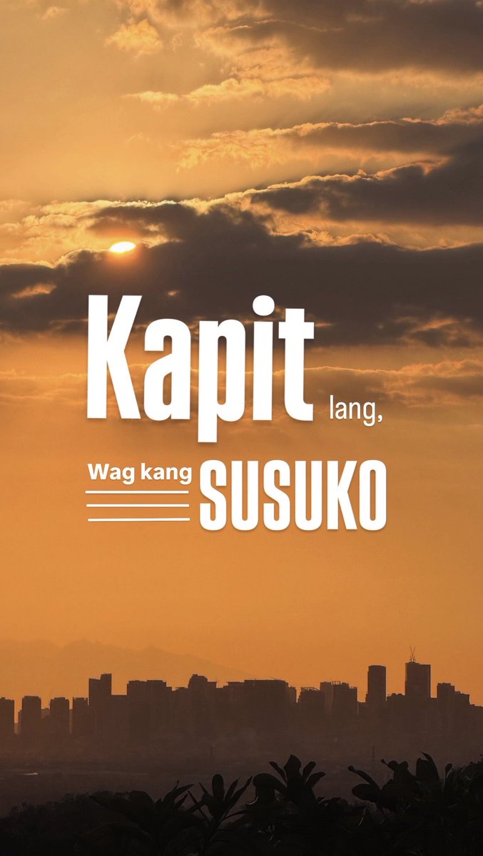 Mark_2Eights's tweet photo. Kapit lang, Wag kang SUSUKO! https://t.co/PQzP9wYJ03