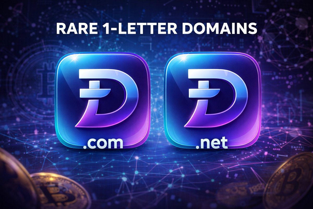 chrismatthieu's tweet image. Rare opportunity to own two ultra-scarce, one-character domains: ᴆ.com and ᴆ.net

Perfect for crypto, AI, and next-generation decentralized platforms.

For sale — accepting offers. Bitcoin accepted.
#decentralized #crypto #blockchain #domain