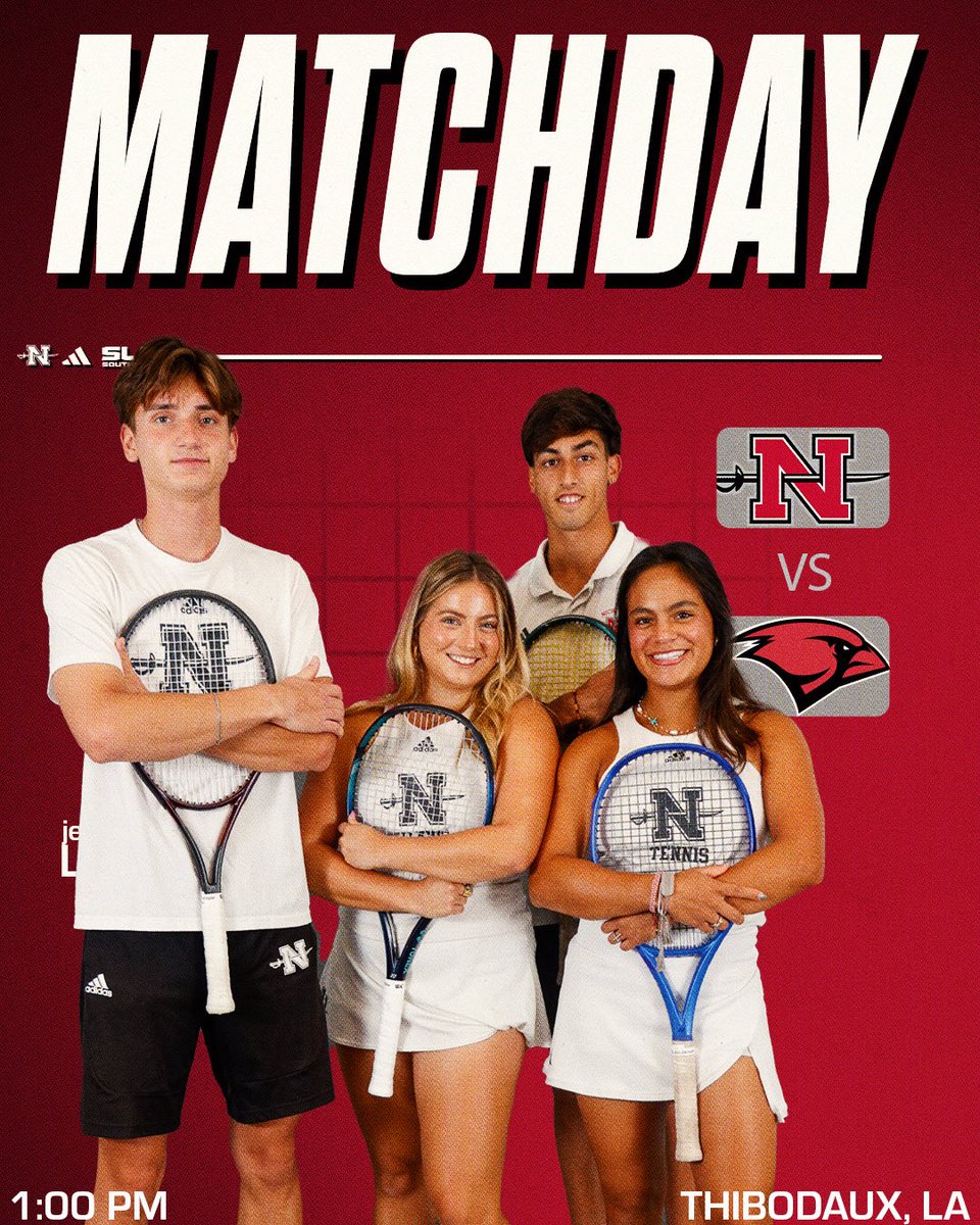 Nicholls Women’s Tennis tweet media