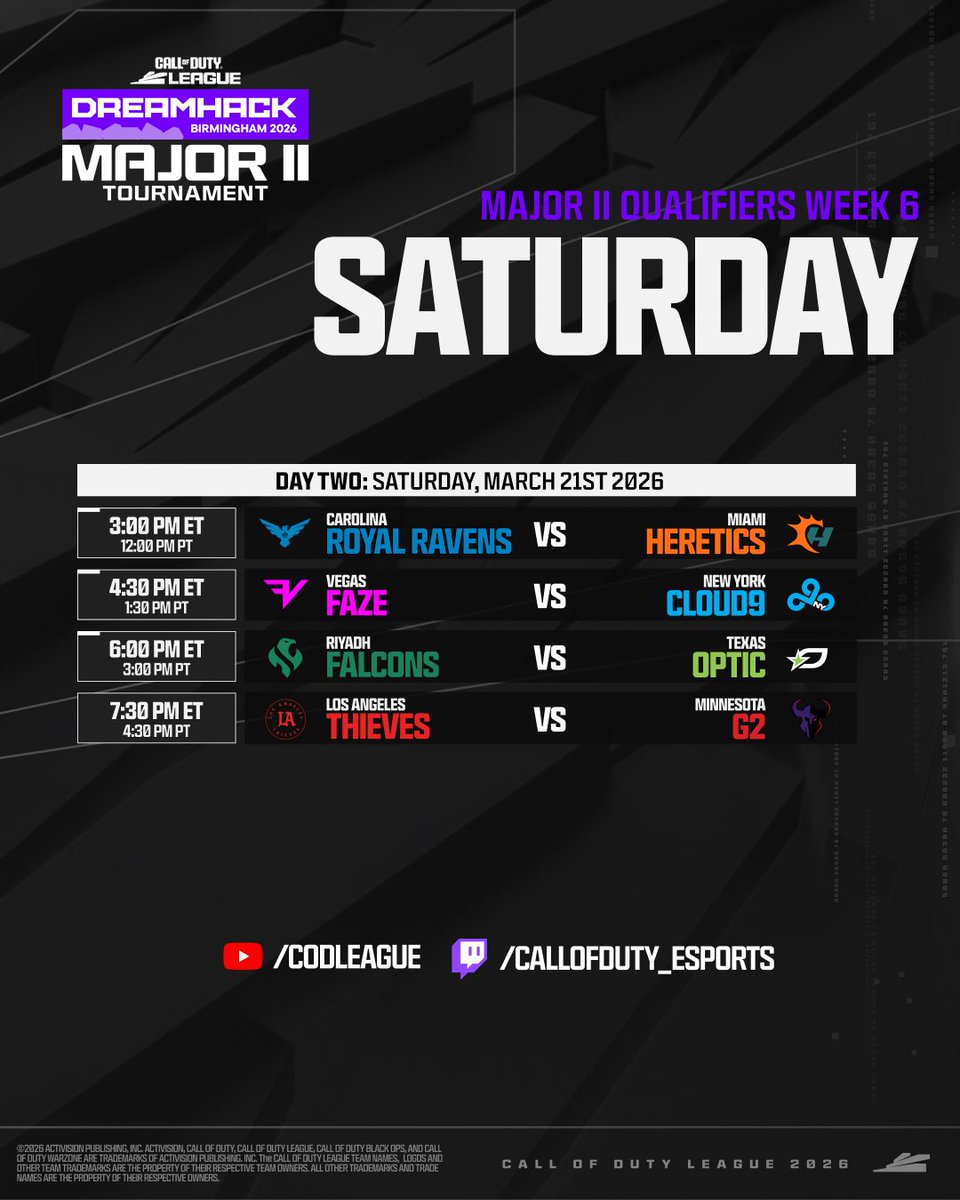 Call of Duty League tweet media