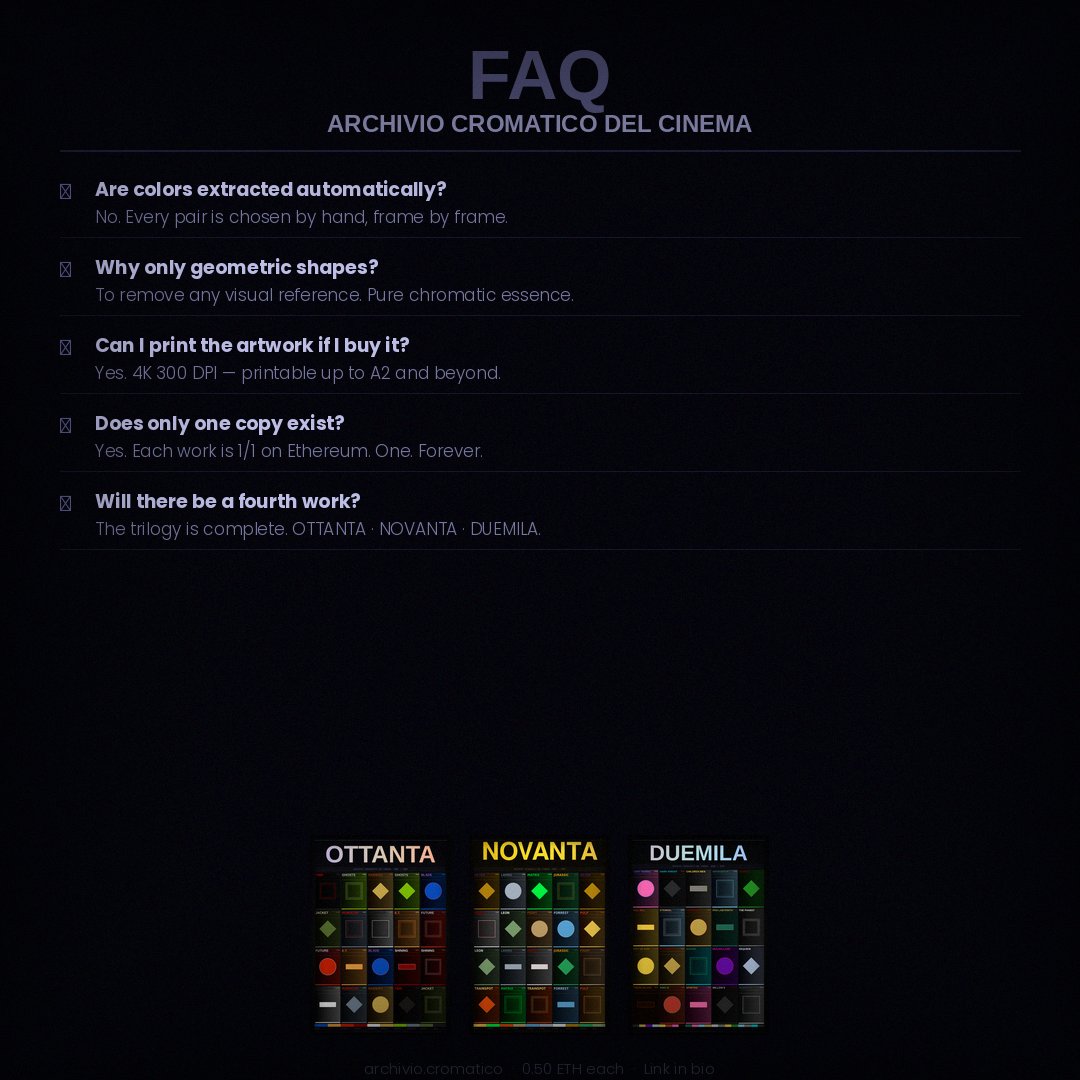 Archivio Cromatico tweet media