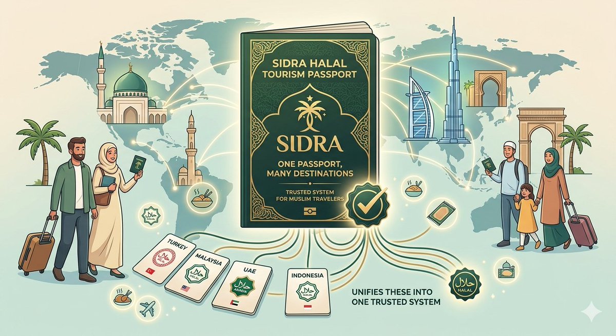 Sidra Halal Tourism Passport tweet media