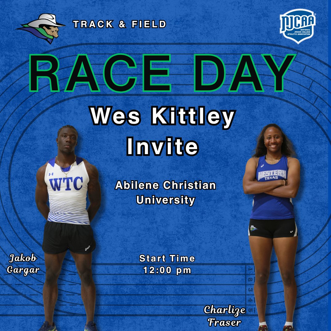 WTCAthleticsHPE's tweet image. Day 2 in Abilene 🤠  

#njcaa #track #run 

#WTCAthletics #GoWesterners