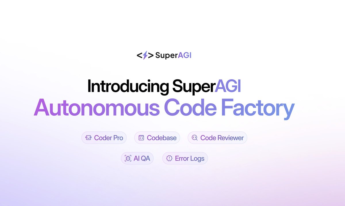 SuperAGI tweet media