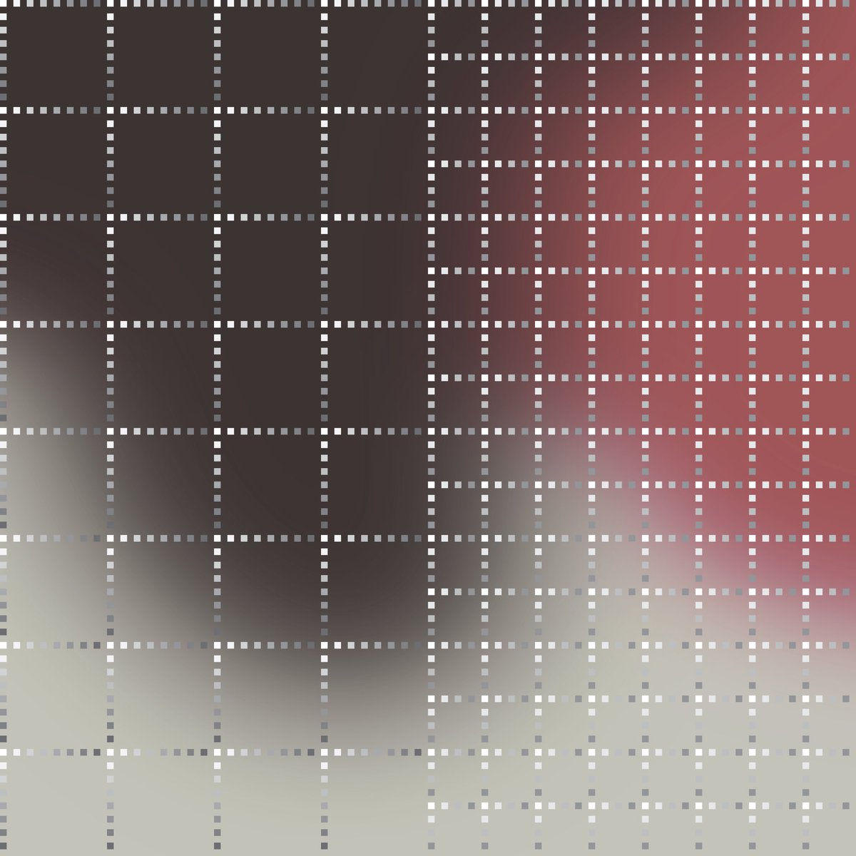 HBO MAX GLITCH
16 x 16 in. Vector.

Our TV is one of those earlier versions of smart TVs, and somehow previews and episode recaps on HBO Max don't play properly. The sound plays normal, but the picture glitches into awesome patterns like this, which I recreated on Illustrator.