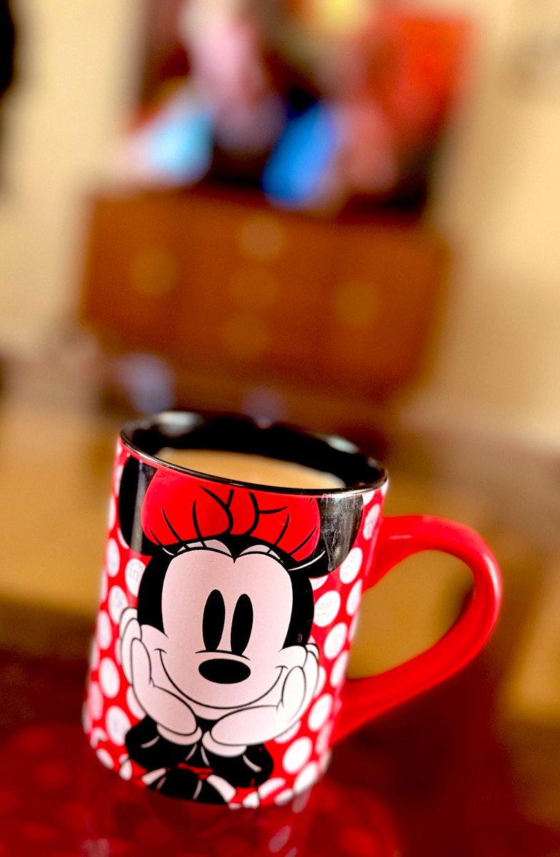 My favorite cup ❤️ 🖤🤍. Coffee, then Zumba to get this Saturday rolling.