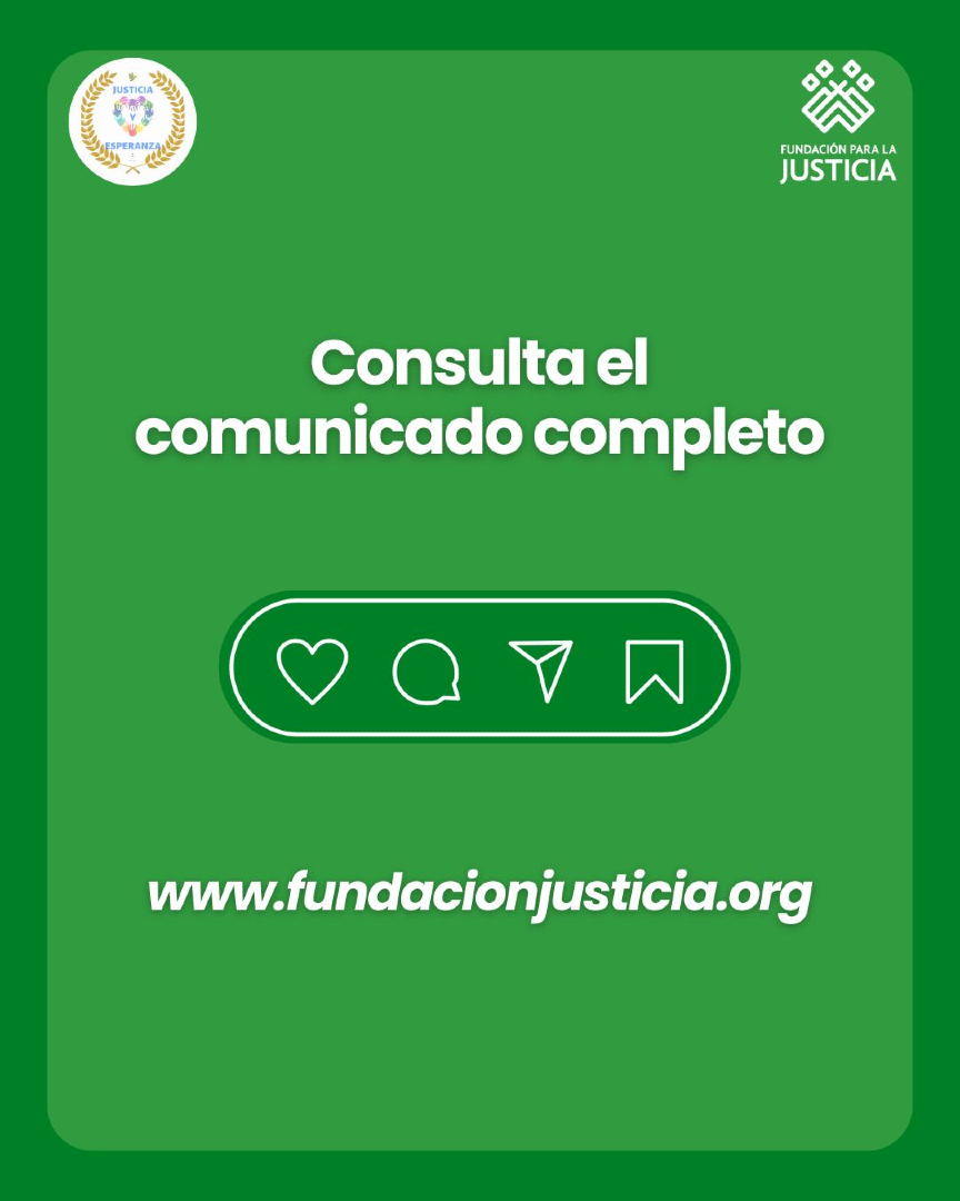 Fundación para la Justicia tweet media