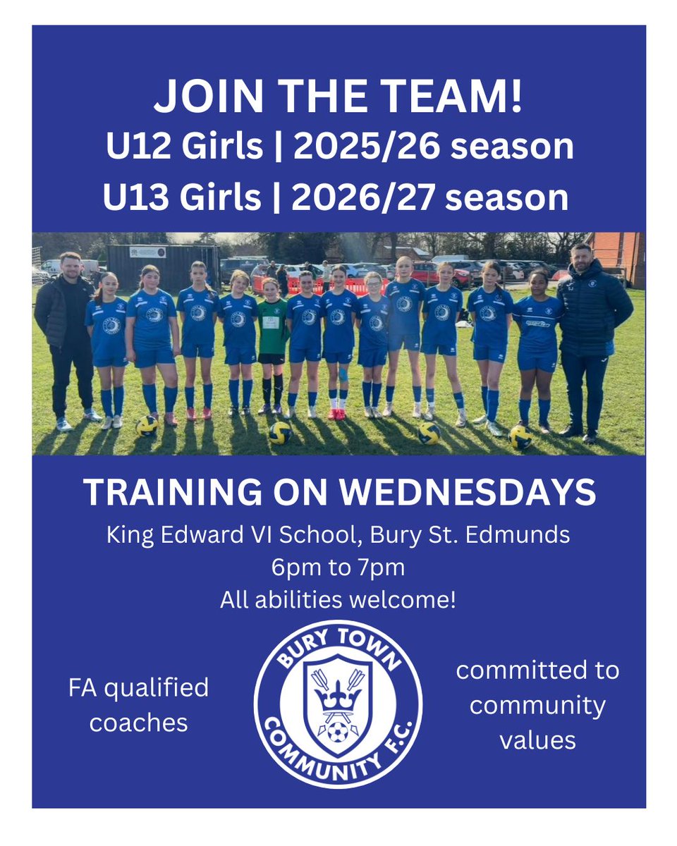 Bury Town Community Football Club tweet media