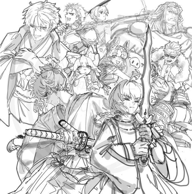 サムレム落書き✍️ 