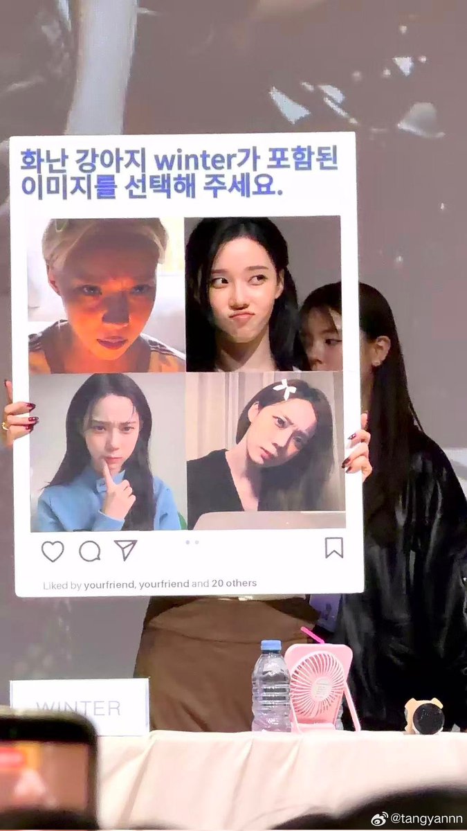 'โปรดเลือกภาพที่มีลูกสุนัขหน้าตาบูดบึ้งชื่อวินเทอร์อยู่ด้วย' 55555555555 น่ารักกกกก