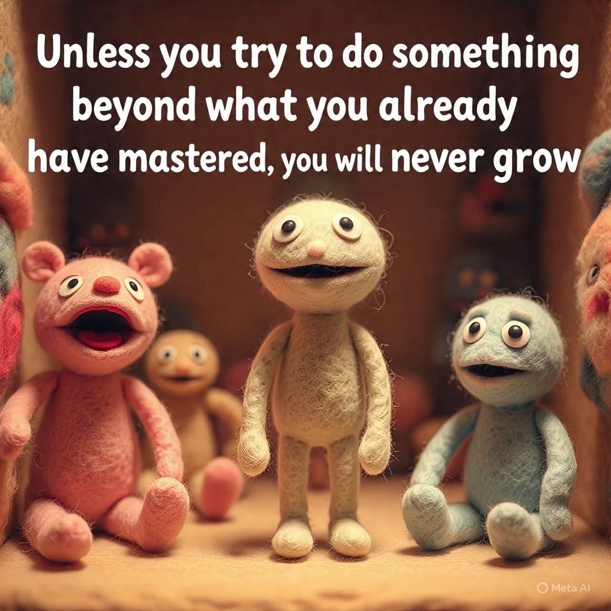 "Unless you try to do something beyond what you already have mastered, you will never grow" - Ronald Osborn