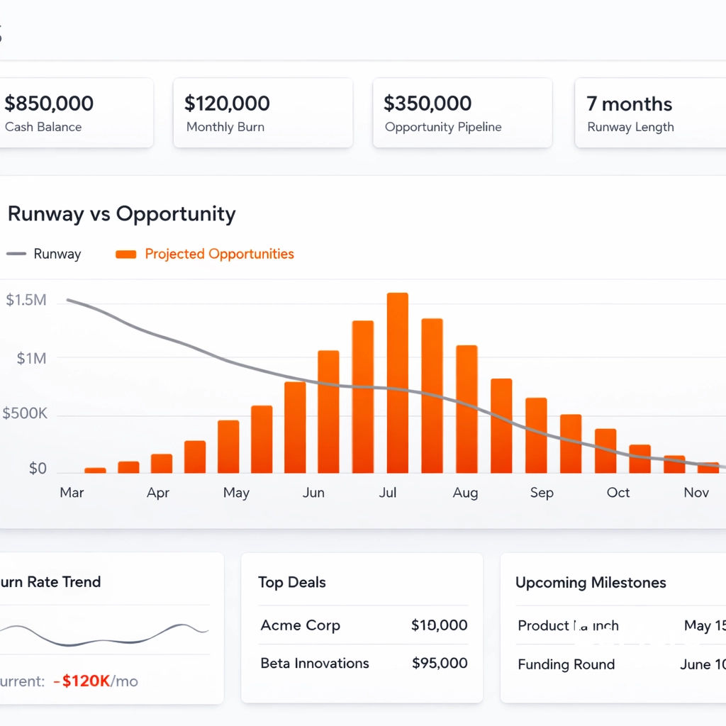 Runway isn’t just about how long you can survive; it’s about how long you have to find your next breakthrough. Don’t just measure months, measure opportunities. Get clear on your Capital OS before the runway ends. #startups #founders #systems #wellbeing #BeMore