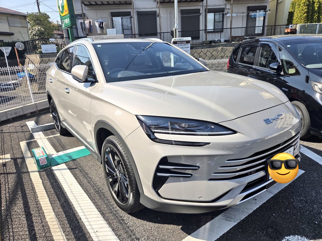 Zippy_Rider's tweet photo. ついに、BYD SEALION 6 納車されました！🌊🦁
​この流線型のシルエットと、静かすぎる走りに感動…。
PHEVだから遠出も安心だし、これから最高の相棒になりそうです。
​安全運転で楽しみます！
​#SEALION6 #BYD #納車 #PHEV https://t.co/Z6q6Igzs03