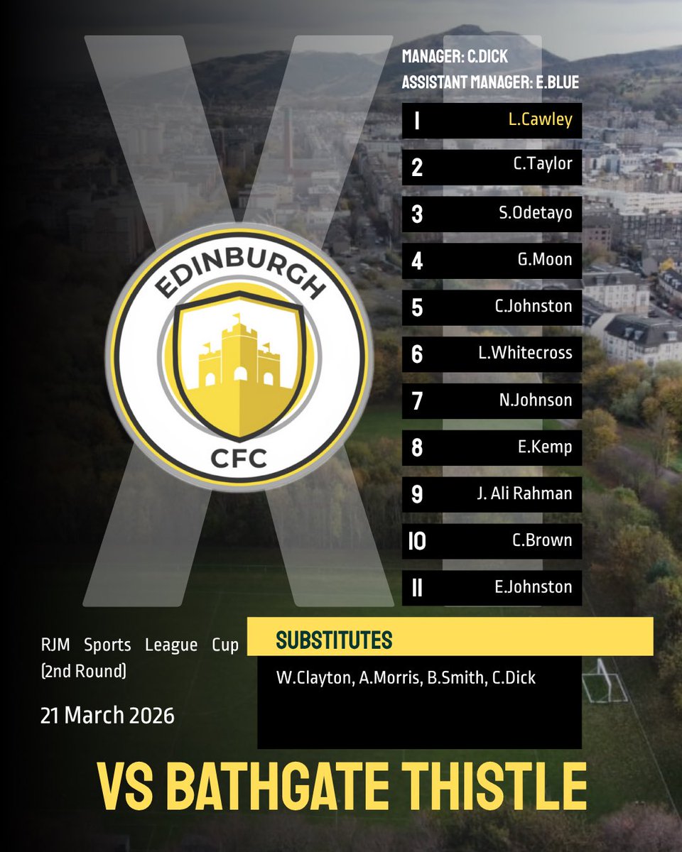Edinburgh CFC tweet media